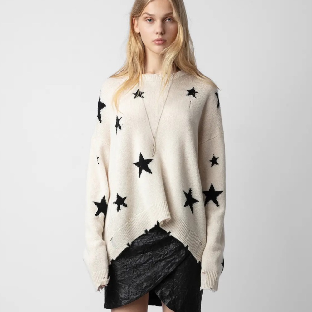 Zadig & Voltaire Markus Star Cashmere Sweater